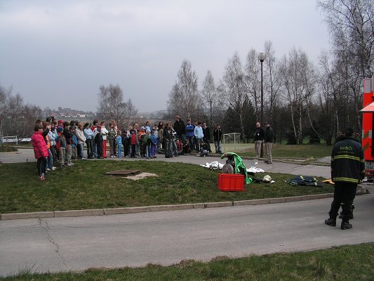 Ukázka policejní tábor