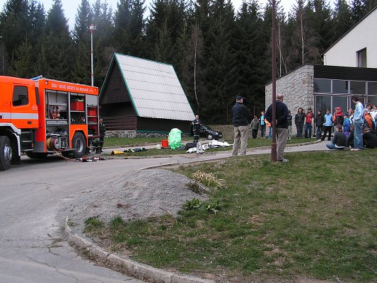 Ukázka policejní tábor