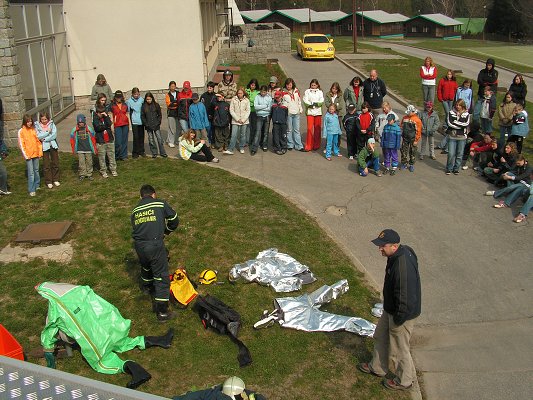 Ukázka policejní tábor