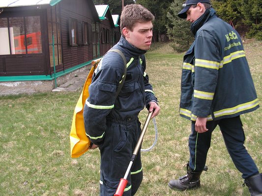 Ukázka policejní tábor