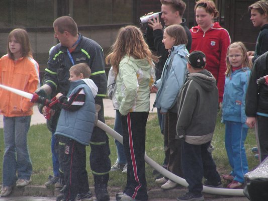 Ukázka policejní tábor