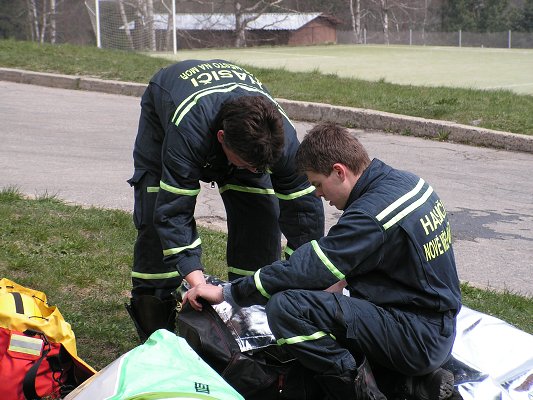 Ukázka policejní tábor