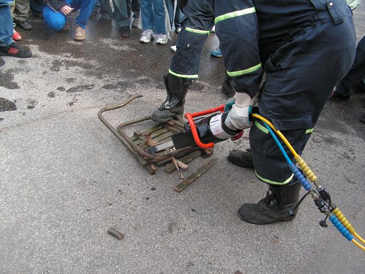 Ukázka policejní tábor