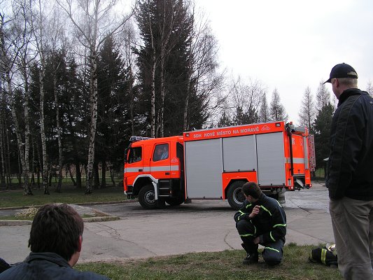 Ukázka policejní tábor