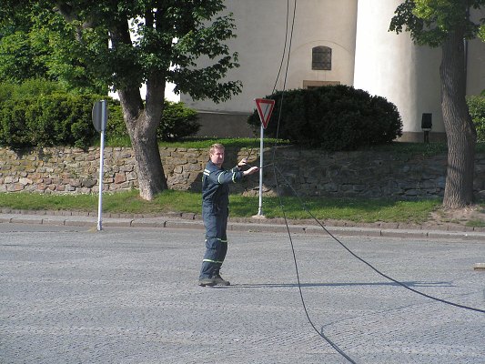 lezci na kostele