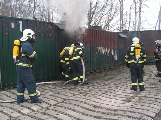 flashover kontejner